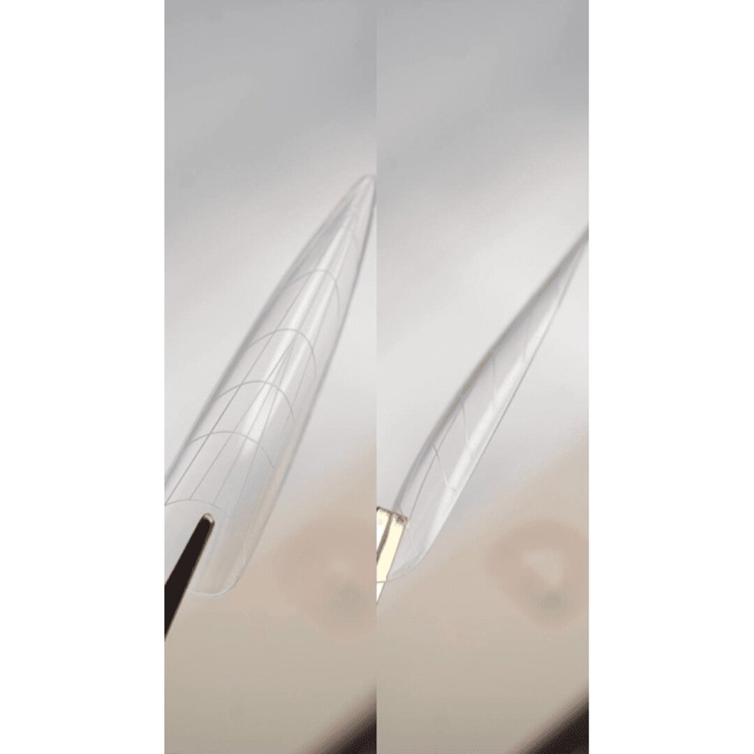 Dark Upper forms for nail extensions with molds (Coffin, Stiletto, Almond, Square) 192 pcs - Image 12