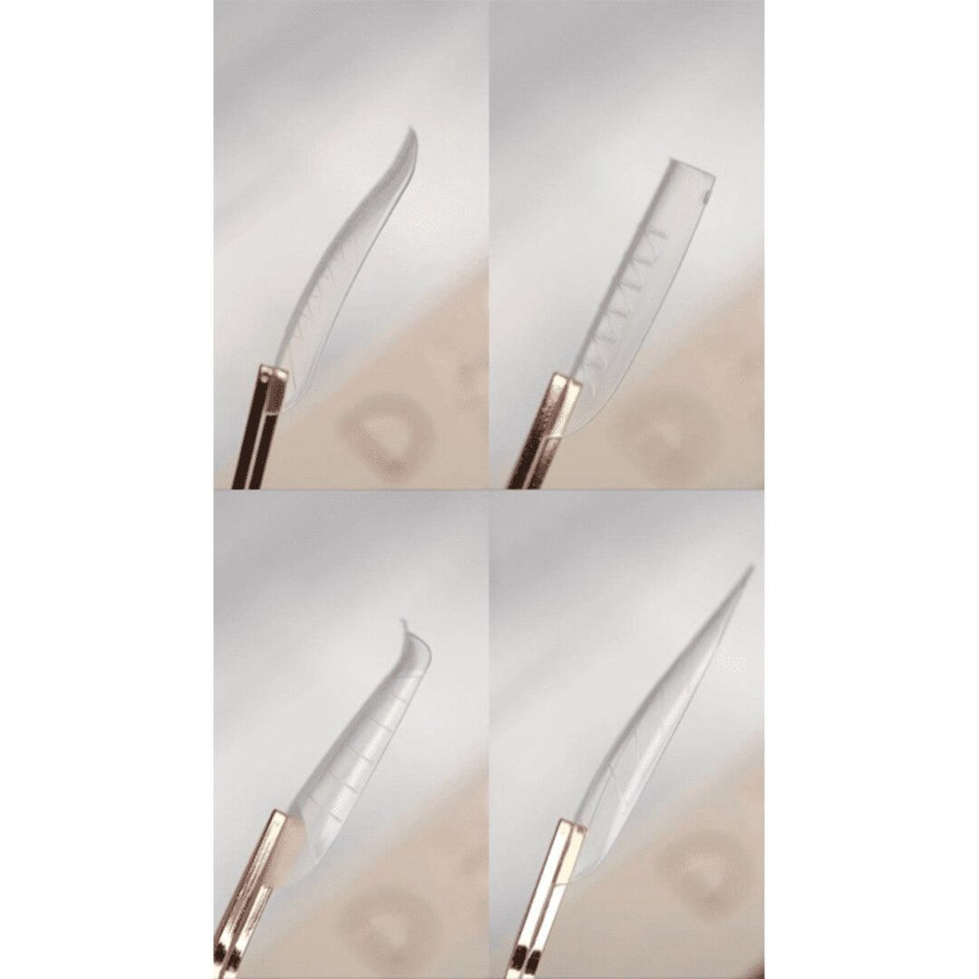 Dark Upper forms for nail extensions with molds (Coffin, Stiletto, Almond, Square) 192 pcs - Image 10