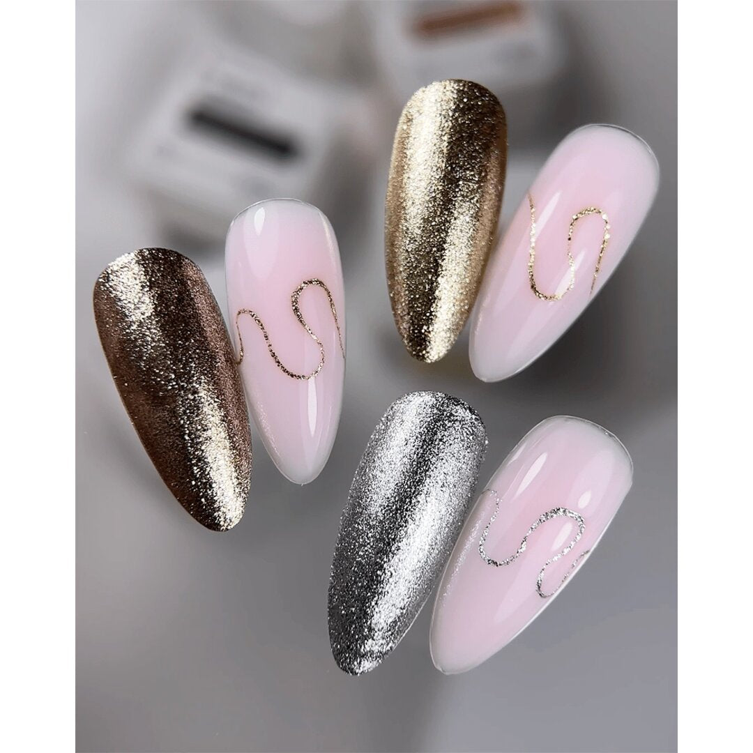 HELLO Solid Gel Set 5 pcs x 5 g for nail design - Image 10