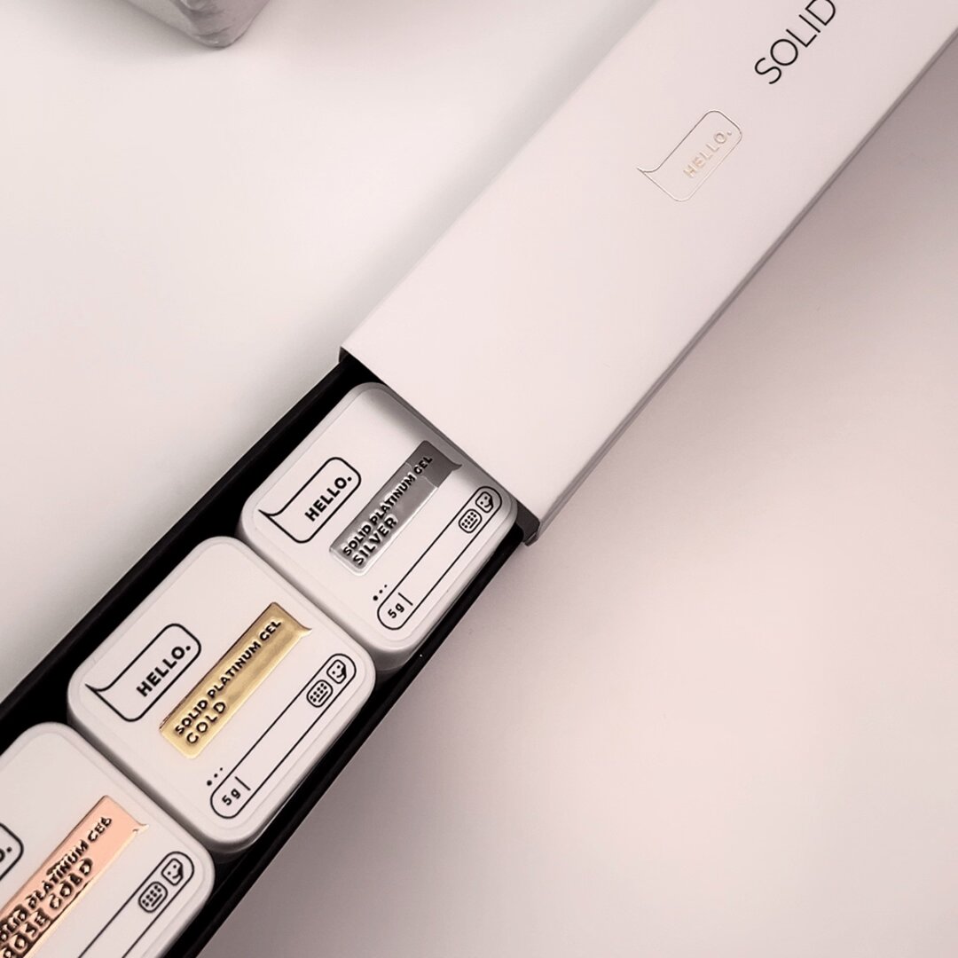 HELLO Solid Gel Set 5 pcs x 5 g for nail design - Image 3