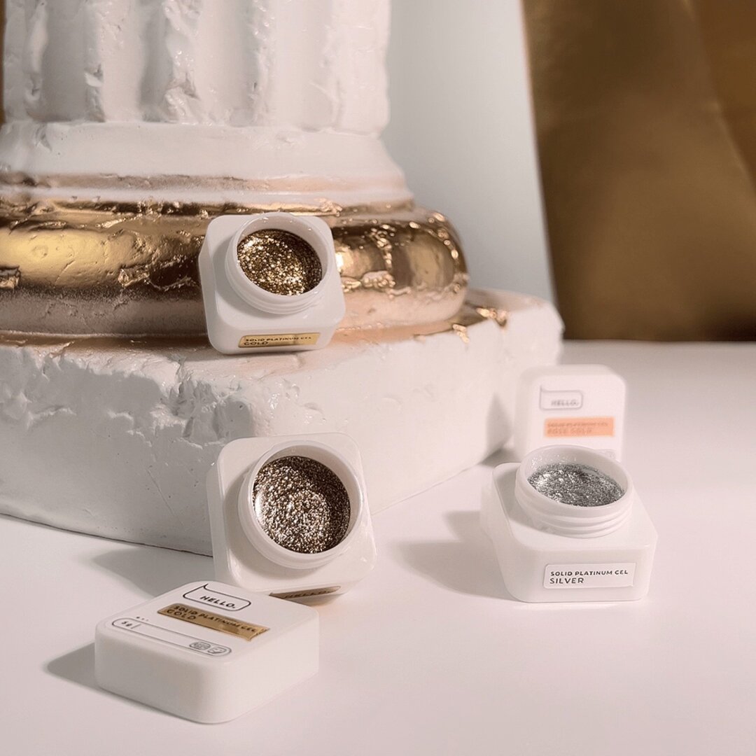 HELLO Solid Gel Set 5 pcs x 5 g for nail design - Image 6