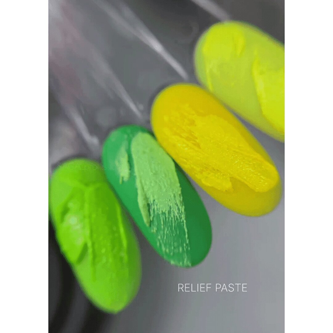 SAGA PROFESSIONAL DESIGN GEL RELIEF PAST #12 YELLOW 5 ML - Image 4