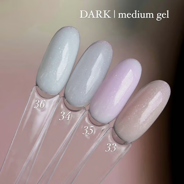 DARK MEDIUM GEL №33 15 ML WITHOUT A BRUSH - Image 3