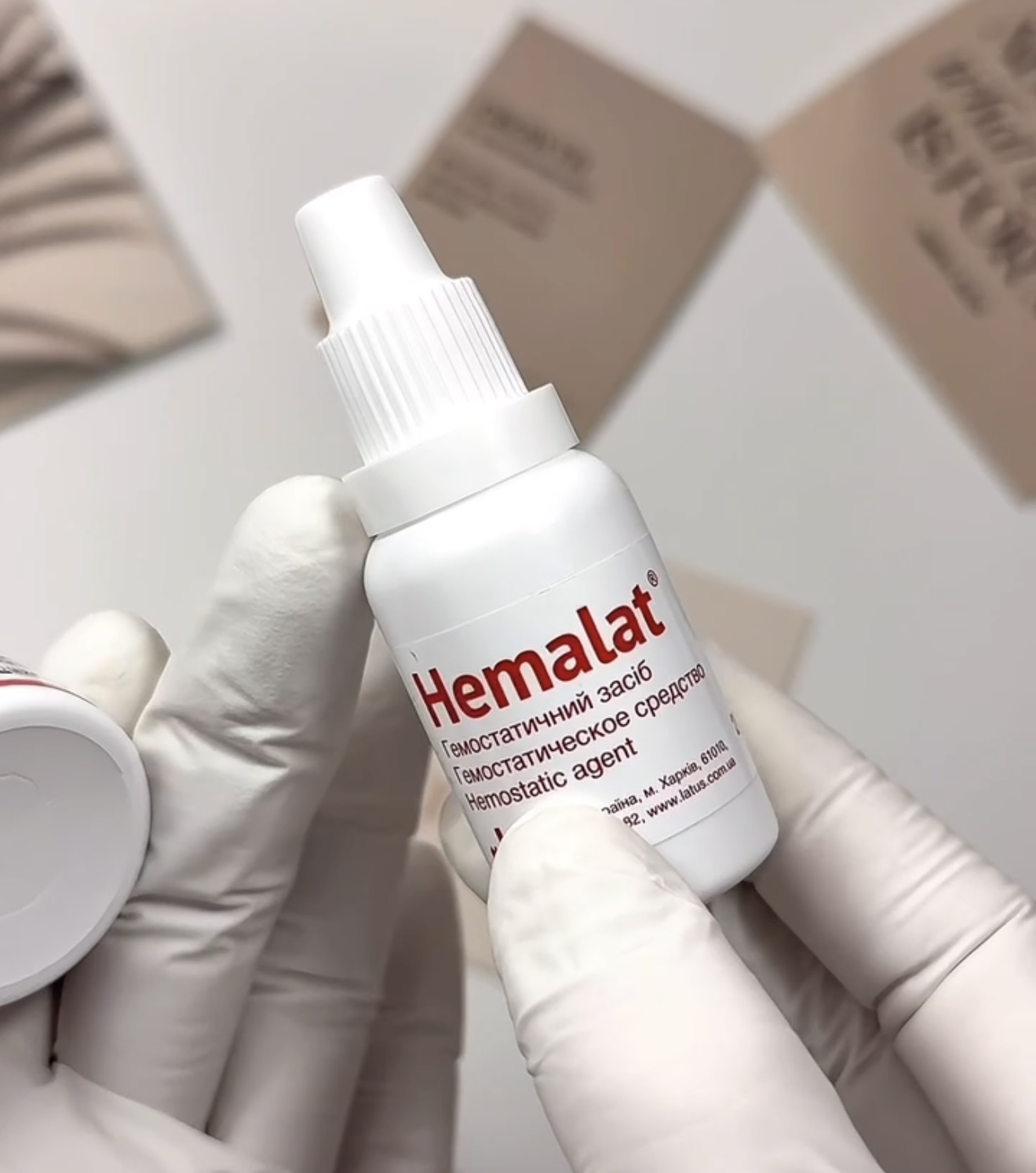 Hemalat haemostatic liquid